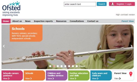 Ofsted Home Page