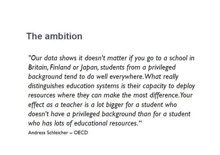 Andreas Schleicher Quote