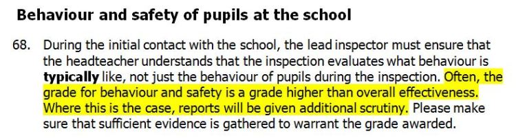 Ofsted Subsidiary Guidance p.19 - January 2014