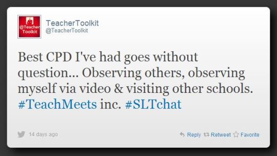 Thanks to @TeacherToolkit