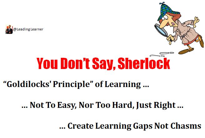 Goldilocks' Principle