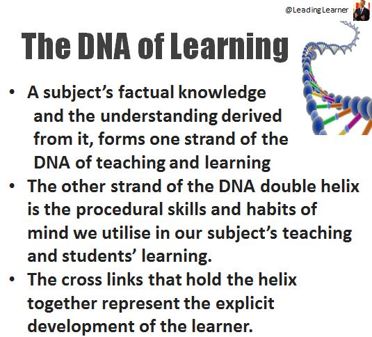 DNA of Learning