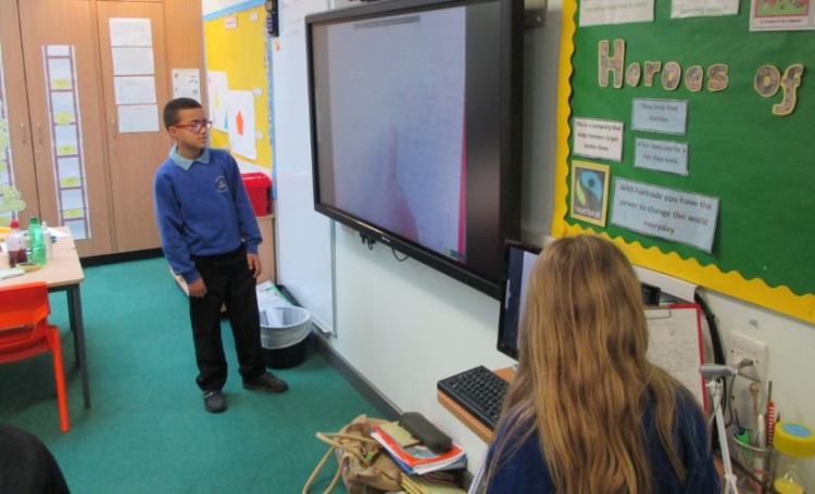 Children at Christ the King Catholic Academy