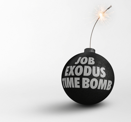 Job Exodus Time Bomb