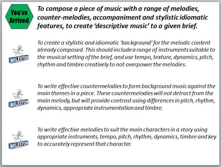 End Point & Milestone Success Criteria