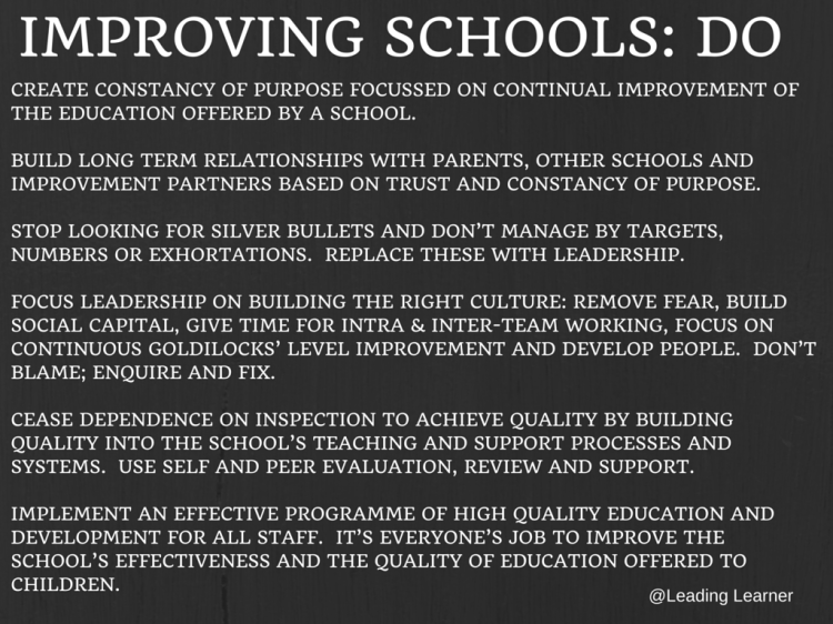 Improving School Do