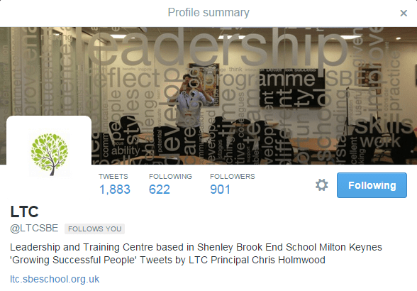 Click on the picture to link to Chris' twitter site and follow him