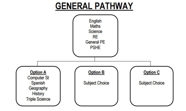 Options for current Y10 at St. Mary's